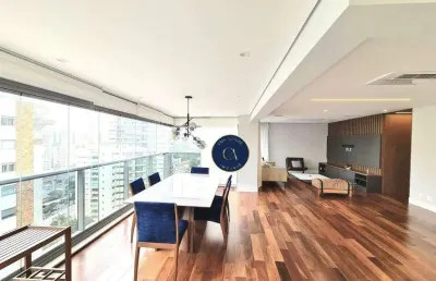 Apartamento com 3 dormitórios à venda, 192 m² - campo belo - são paulo/sp