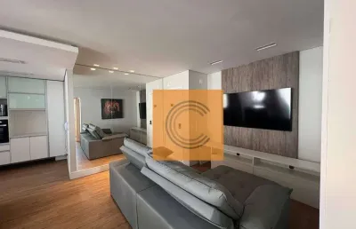 Apartamento com 2 dormitórios à venda, 80 m² por r$ 1.100.000,00 - anália franco - são paulo/sp