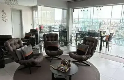 Cobertura com 4 dormitórios à venda, 380 m² por r$ 6.000.000,00 - tatuapé - são paulo/sp