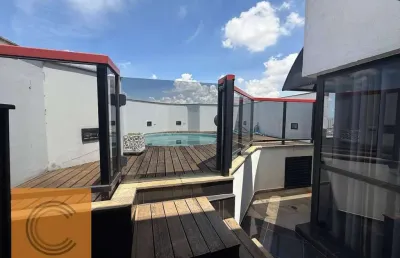 Cobertura 210 m² área gourmet 3 suítes e 3 vagas venda por r$ 1.800.000,00 ou aluguel por r$ 13.500/mês - vila carrão - são paulo/sp