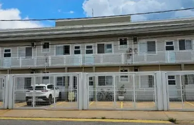 Kitnet para locação em itu-sp, no parque nossa senhora da candelária: 1 quarto, 2 salas, 1 banheiro, 1 vaga de garagem!