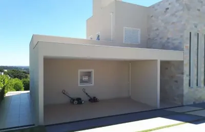 Casa em condomínio fechado com 4 quartos à venda na alameda puerê, 101, loteamento parque chapada de itu, itu, 306 m2 por r$ 1.500.000