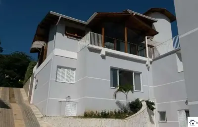 Casa em condomínio fechado com 10 quartos à venda na rua cassiano ricardo, 45, campos de santo antônio, itu, 814 m2 por r$ 1.800.000