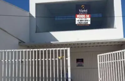 Galpão comercial à venda ou locação em itu-sp, bairro são luiz: 3 salas, 2 banheiros, 2 vagas, 140m² área