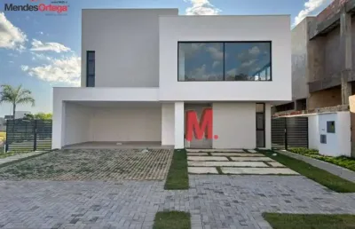 Casa mobiliado com 3 dormitórios à venda, 264 m² por r$ 2.600.000 - alphaville nova esplanada - votorantim/sp