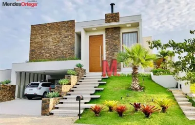 Casa com 3 dormitórios à venda, 383 m² por r$ 2.950.000,00 - alphaville nova esplanada - votorantim/sp