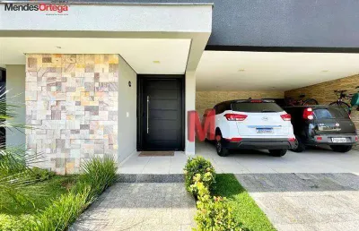 Casa com 4 dormitórios à venda, 324 m² por r$ 2.700.000,00 - condomínio chácara ondina - sorocaba/sp