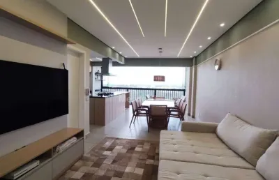 Apartamento mobiliado com 3 dormitórios à venda, 125 m² por r$ 1.498.000 - jk boa vista - sorocaba/sp