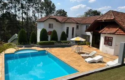 Chácara com 6 dormitórios à venda, 1500 m² por r$ 1.600.000,00 - condomínio residencial saint claire - boituva/sp