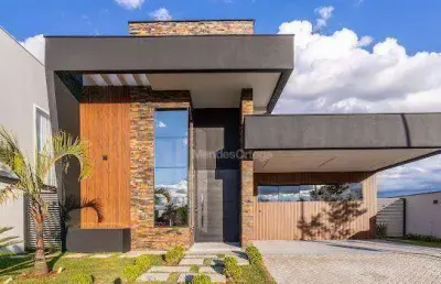 Casa com 3 dormitórios, 230 m² - venda por r$ 2.500.000,00 ou aluguel por r$ 16.700,51/mês - alphaville nova esplanada - votorantim/sp