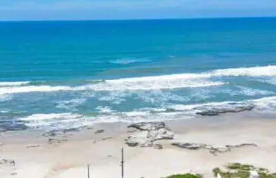 Apartamento pé na areia à venda | praia da cal em torres