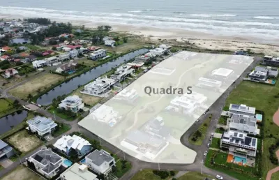 Ocean side - terreno 600 m² área total de frente para o mar