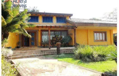 Granja viana – oportunidade única! casa c/ 5 dormitórios sendo todos suítes e ampla área gourmet c/ lazer - cotia/sp.