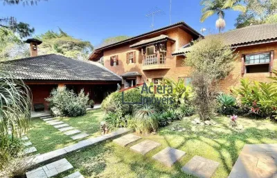 Granja vianna – miolo - casa espetacular com 5 suites, casa hóspedes e lazer