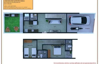Casa com 2 quartos à venda no planalto, belo horizonte  por r$ 505.000