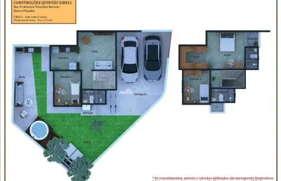 Casa com 3 quartos à venda no planalto, belo horizonte  por r$ 980.000