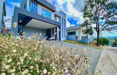 Casa em condomínio fechado com 4 quartos à venda no gran park, vespasiano  por r$ 1.980.000