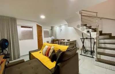 Casa em condomínio fechado com 3 quartos à venda em são joão batista, belo horizonte  por r$ 350.000