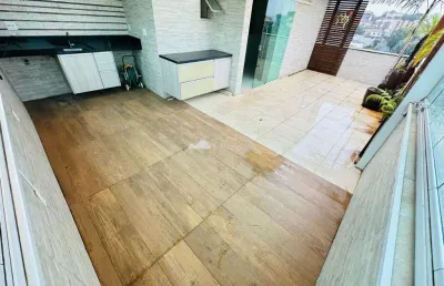 Cobertura com 3 quartos à venda na santa rosa, belo horizonte  por r$ 720.000