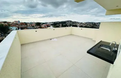 Cobertura com 2 quartos à venda em são joão batista, belo horizonte  por r$ 400.000