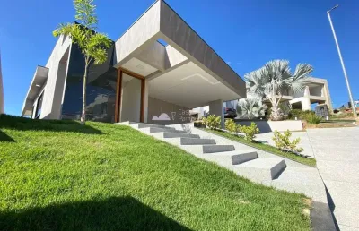 Casa em condomínio fechado com 4 quartos à venda no residencial park i, vespasiano  por r$ 1.450.000
