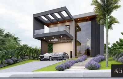 Casa em condomínio fechado com 4 quartos à venda em gran royalle, lagoa santa  por r$ 2.400.000