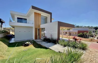 Casa em condomínio fechado com 4 quartos à venda em gran royalle, lagoa santa  por r$ 2.100.000