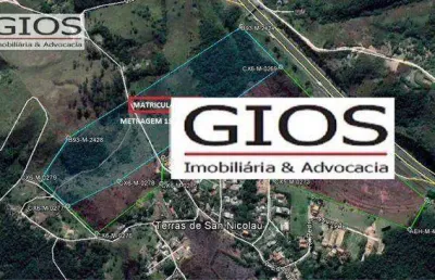 Terreno à venda na castelo branco, 135000 m² por r$ 87.750.000 - terras de san nicolau - santana de parnaíba/sp