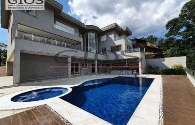 Casa à venda, 1100 m² por r$ 22.000.000,00 - tamboré - barueri/sp