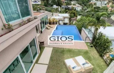 Casa, 740 m² - venda por r$ 8.900.000,00 ou aluguel por r$ 52.800,00/mês - residencial dez (alphaville) - santana de parnaíba/sp