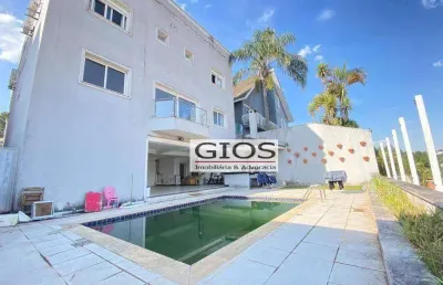 Casa, 695 m² - venda por r$ 6.000.000,00 ou aluguel por r$ 20.100,00/mês - residencial dez (alphaville) - santana de parnaíba/sp