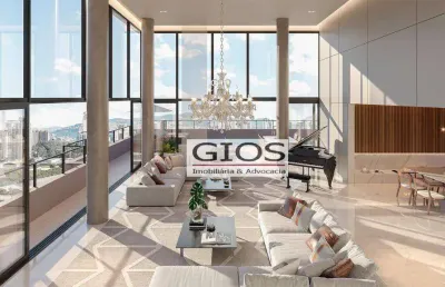 Cobertura à venda, 531 m² por r$ 5.300.000,00 - tamboré - barueri/sp