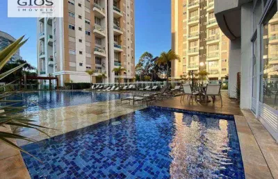 Apartamento com 2 dormitórios à venda no resort tamboré 80 m² por r$ 1.100.000 - tamboré - barueri/sp