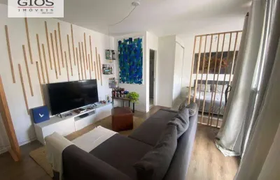 Apartamento studio á venda na vila madalena - são paulo zona oeste com 35m e 01 vaga de garagem