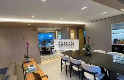 Apartamento mobiliado com 3 quartos e 3 banheiros à venda, 181 m² por r$ 4.240.000