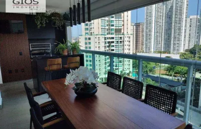 Apartamento à venda, 200 m² por r$ 3.800.000,00 - edifício the garden - barueri/sp