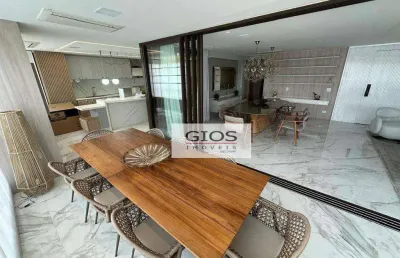 Apartamento no mayrá alphaville com 4 dormitórios para alugar, 410 m² por r$ 60.000/mês - alphaville - barueri/sp