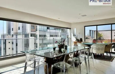 Cobertura com 3 dormitórios à venda, 310 m² por r$ 5.500.000,00 - vila leopoldina - são paulo/sp
