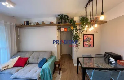 Locação apartamento 55m² , 2 dormitórios sendo 1 suíte e 1 vaga de garagem