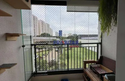 Apartamento com 2 dormitórios para alugar, 55 m² por r$ 4.886,07/mês - vila anastácio - são paulo/sp