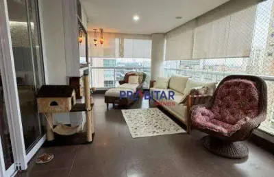 Apartamento com 3 dormitórios para alugar, 187 m² por r$ 18.400,00/mês - vila leopoldina - são paulo/sp