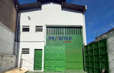 Galpão, 282 m² - venda por r$ 1.650.000,00 ou aluguel por r$ 11.320,00/mês - vila anastácio - são paulo/sp