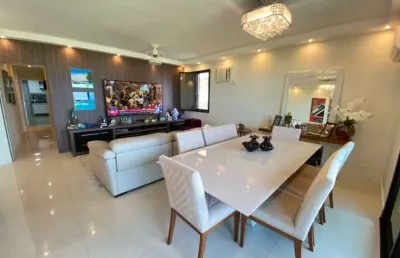 Apartamento de luxo à venda em santos-sp, bairro pompéia: 3 quartos, 1 suíte, 2 salas, 2 banheiros, 2 vagas de garagem, 184m².