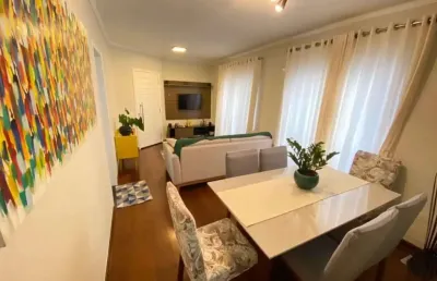 Apartamento à venda em santos-sp na pompéia: 2 quartos, 1 sala, 2 banheiros, 1 vaga de garagem, 98m² de área