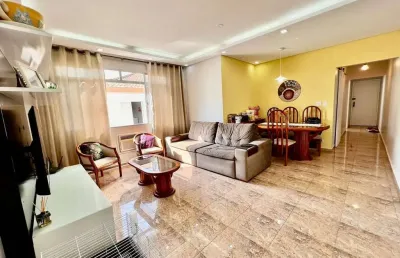 Excelente oportunidade: apartamento de 3 quartos no embaré, santos-sp, com 98m² e vaga de garagem!
