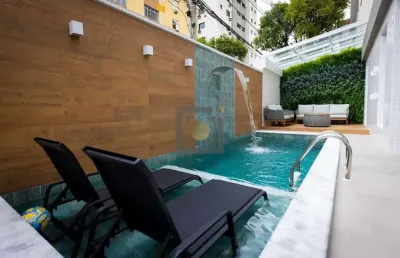 Casa à venda em santos-sp, no bairro aparecida, com 3 quartos, 3 suítes e 175m² de área. venha conferir!