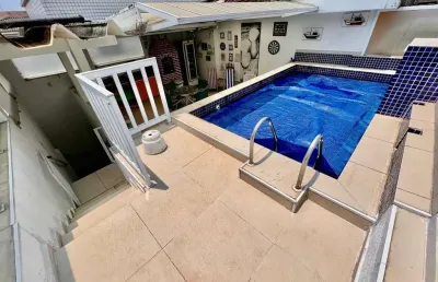 Casa com 3 quartos, marapé, santos - r$ 1.28 mi, cod: 924