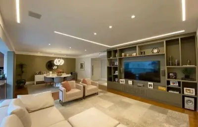 Imperdível apartamento à venda em santos-sp, no boqueirão: 4 quartos, 4 suítes, 4 salas, 5 banheiros, 3 vagas, 235m²!