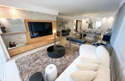 Imperdível! apartamento de luxo com 3 suítes e 3 vagas na aparecida, santos-sp - 226m² de pura sofisticação.