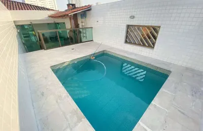 Casa com 3 quartos, vila belmiro, santos - r$ 1.3 mi, cod: 2018